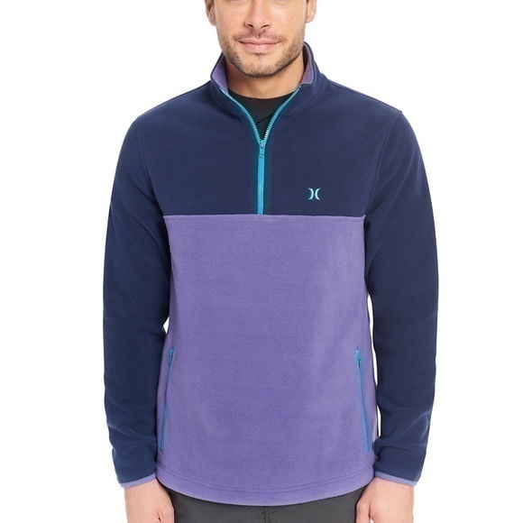 Hurley Other - New Men's Hurley 90s Quarter Zip Polar Fleece Jacket